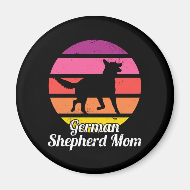 Aimant German Shepherd Mom (Devant)