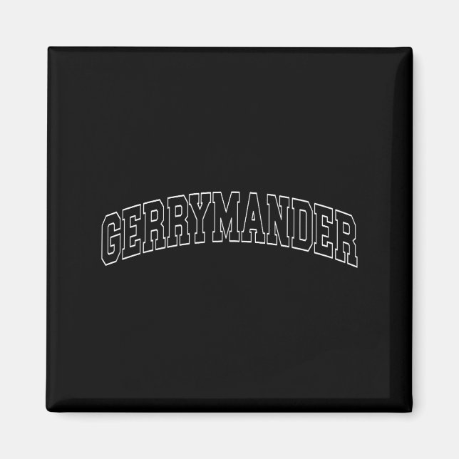Aimant Gerrymander Varsity Université Collège Campus Anci (Devant)