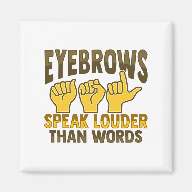 Aimant Gesture à la main Sourde de l'ouïe perte de consci (Devant)