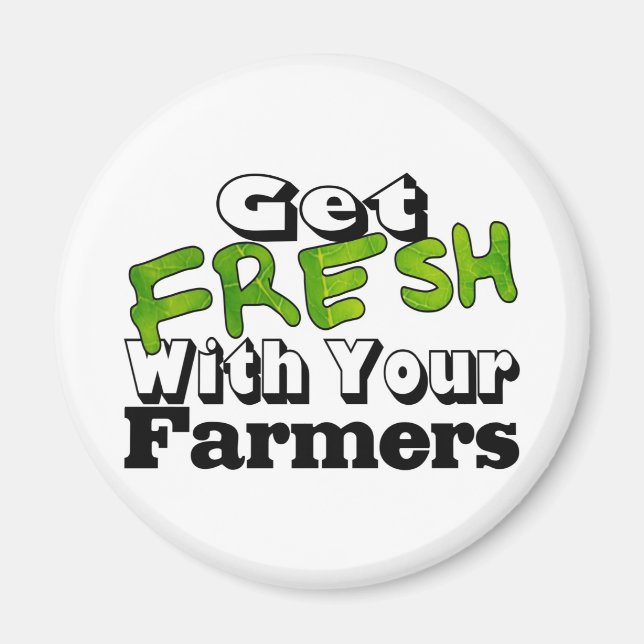 Aimant Get Farmer Fresh (Devant)