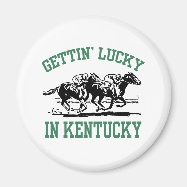 Aimant Gettin' Lucky au Kentucky (Devant)
