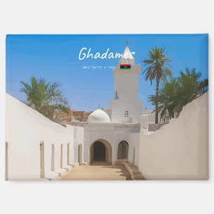 Aimant Ghadamès, Libye - Mosquée Blanche