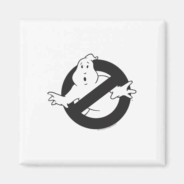 Aimant Ghostbusters Empire Gelé Noir Pas de Logo de Fantô (Devant)