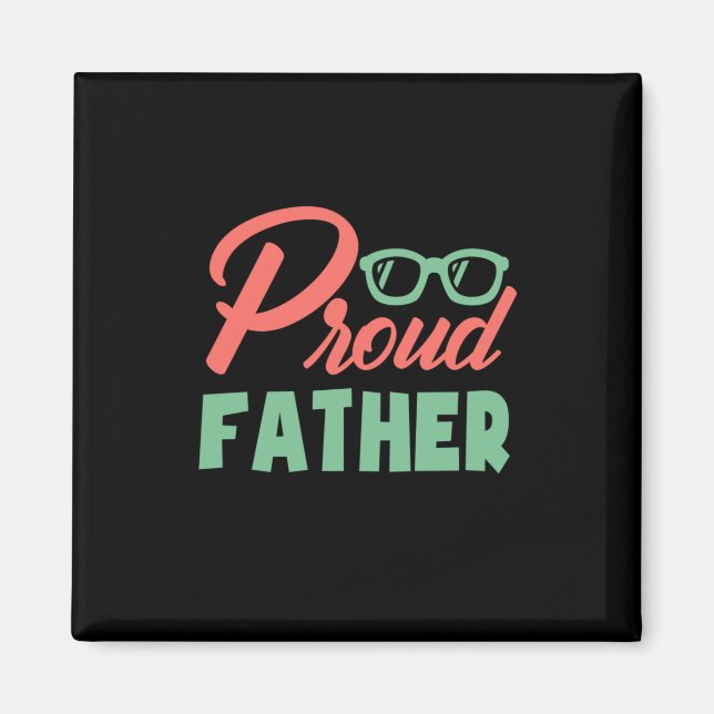 Aimant Gifts Dad | Proud Father (Devant)