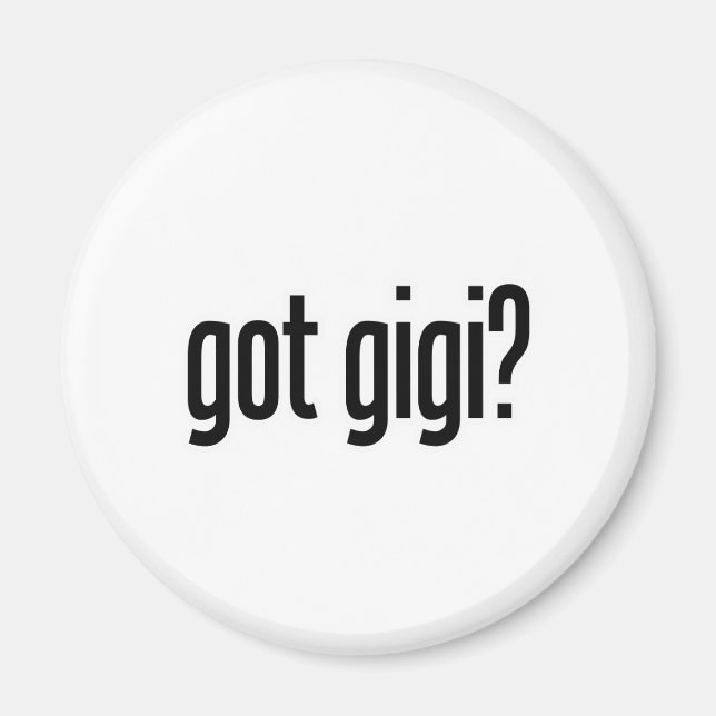 Aimant gigi (Devant)
