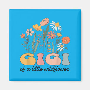 Aimant Gigi de la fête d'anniversaire de Little Wildflowe