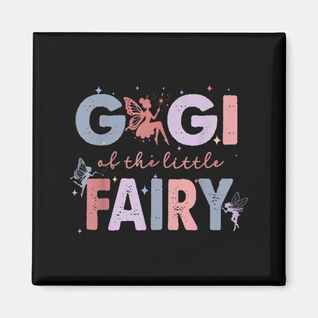 Aimant Gigi de la fête de la première anniversaire de la  (Devant)
