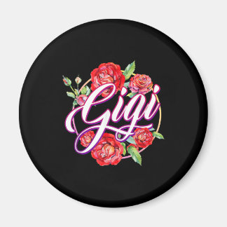Aimant Gigi Floral Femmes Gigi Grandma fête des mères