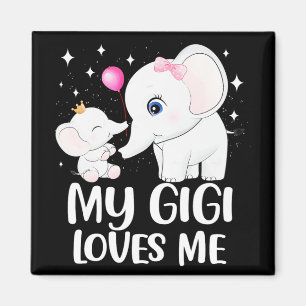 Aimant Gigi M'Aime Jolie Aiguille Éléphante Pour Les Enfa