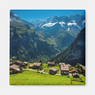 Aimant Gimmelwald Dans Les Alpes Suisses - Suisse