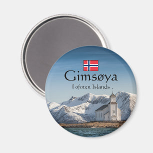 Aimant Gimsoya Lofoten Souvenir