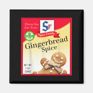 Aimant Ginger Pain Spice Group Costume Famille Correspond