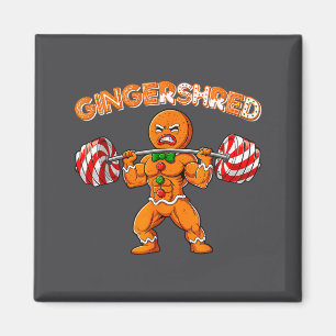 Aimant Gingershred Drôle Bonhomme en pain d'épices Gymnas
