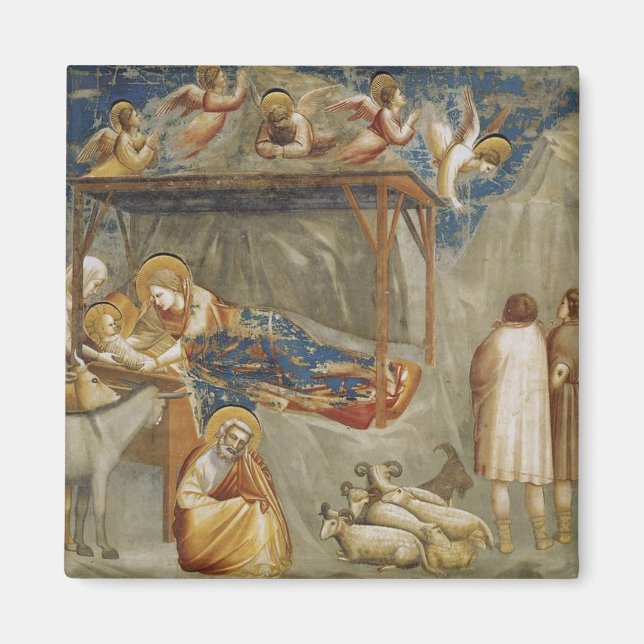 Aimant Giotto di Bondone La Nativité Fine Art Collection (Devant)