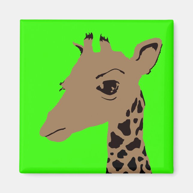 Aimant girafe (Devant)