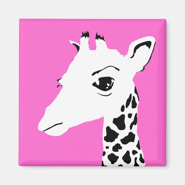 Aimant girafe (Devant)