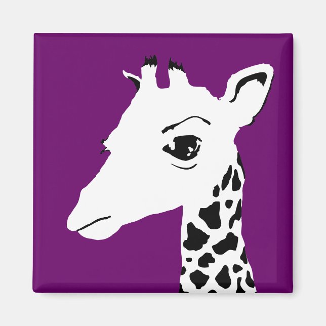 Aimant girafe (Devant)