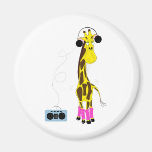 Aimant Girafe de danse