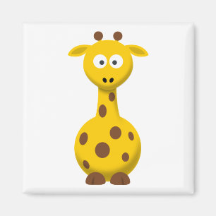 Aimant Girafe de dessin animé