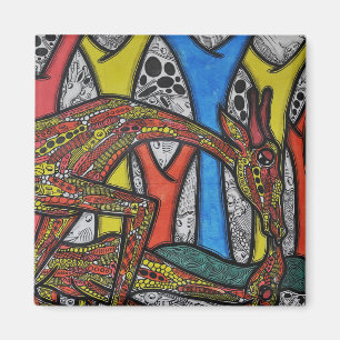 Aimant Girafe de mère