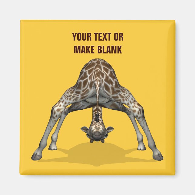 Aimant Girafe flexible (Devant)