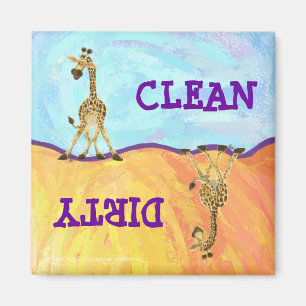 Aimant Giraffe de la Parade Animale