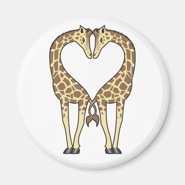 Aimant Giraffe Love (Devant)