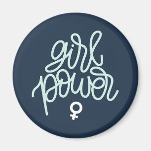 Aimant Girl Power" Féministe