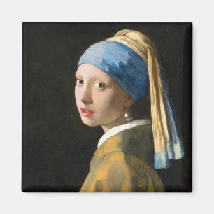 Aimant Girl with a Pearl Earring by Johannes Vermeer
