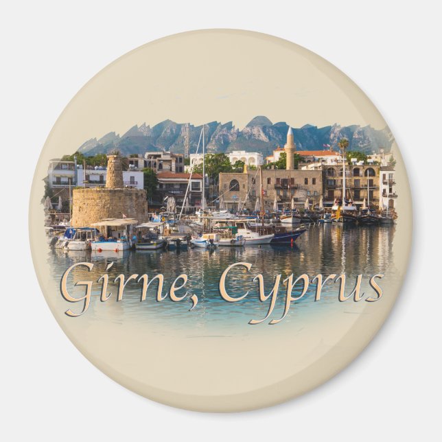 Aimant Girne Chypre : Port (Devant)