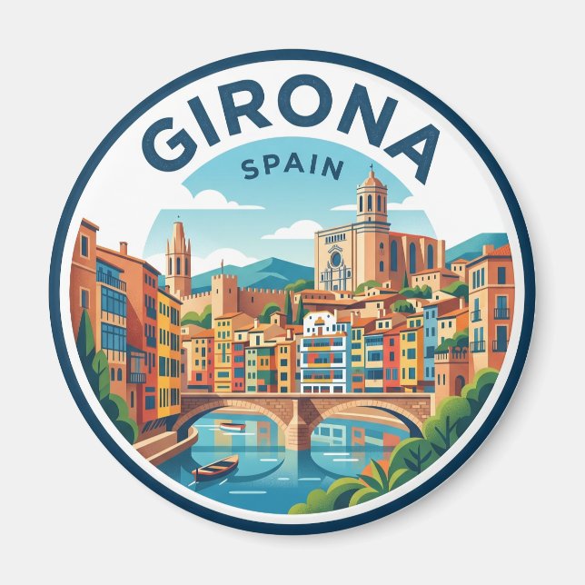 Aimant Girona, Espagne Espagne (Devant)
