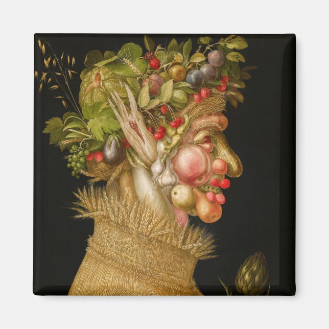 Aimant Giuseppe Arcimboldo - Summer (Devant)
