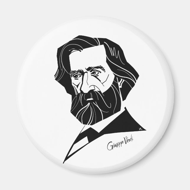 Aimant Giuseppe Verdi (Devant)