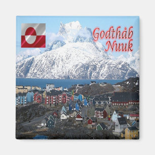 Aimant GL - Groenland - Ville de Nuuk