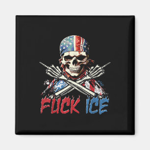 Aimant Glace Drôle Pour Glace Rétro Protestation Déportat