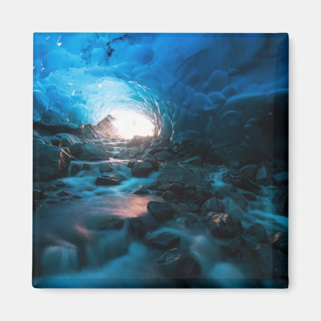 Aimant Glace et neige | Glacier Mendenhall, Juneau, Alask (Devant)