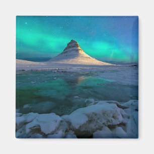 Aimant Glace et neige   Kirkjufell Mountain, Islande