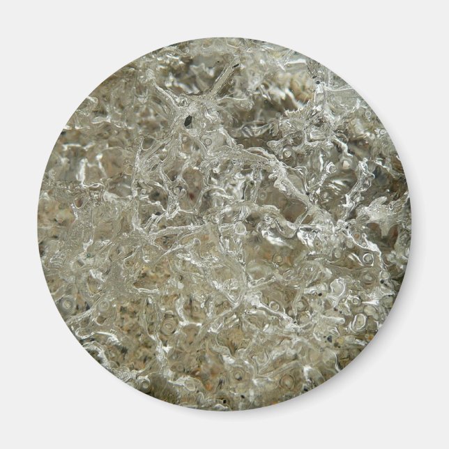 Aimant Glace glaciaire Texture nature Abstraite (Devant)