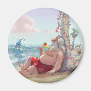 Aimant glace père Noël de rasage