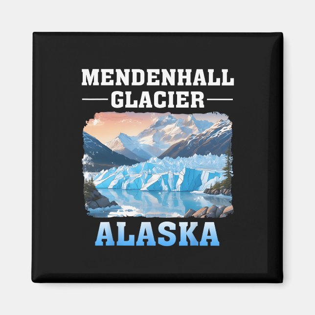 Aimant Glacier Mendenhall Alaska Randonnée Camping Extéri (Devant)