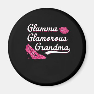 Aimant Glamma Fête des Mères de Grand-mère Glamour
