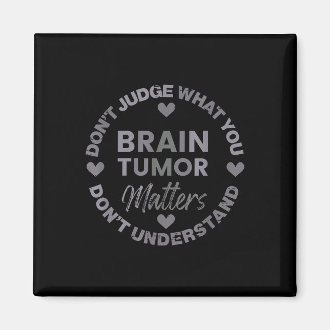 Aimant Glioblastoma Sensibilisation Lutter contre le canc (Devant)