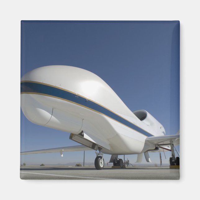 Aimant Global Hawk avion sans pilote 2 (Devant)