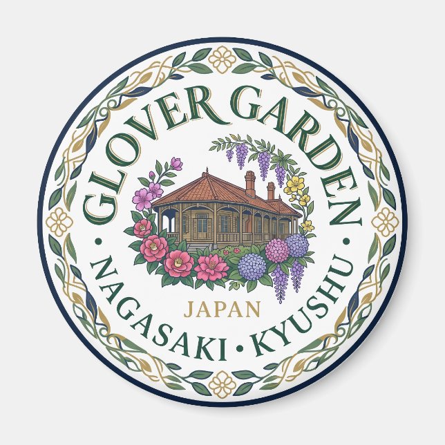 Aimant Glover Garden Japon (Devant)