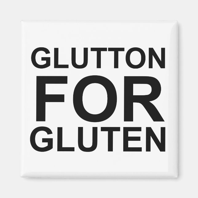 Aimant Glutton pour gluten (Devant)