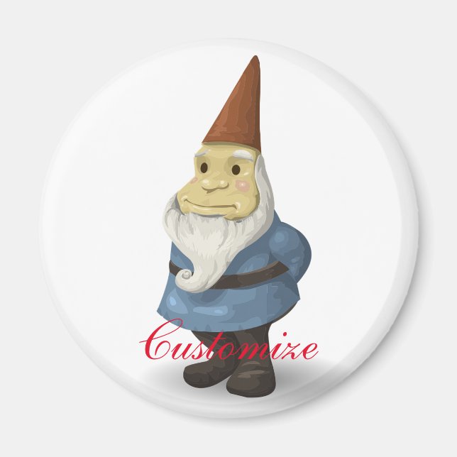 Aimant Gnome de vacances d'hiver Thunder_Cove (Devant)