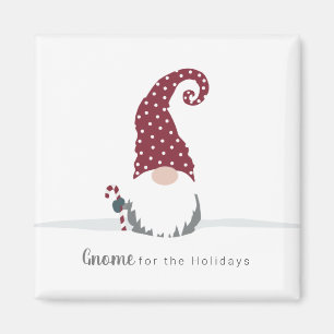 Aimant Gnome for the Holidays Design scandinave