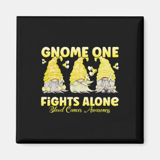 Aimant Gnome One combat seul Cancer du Sang Jaune