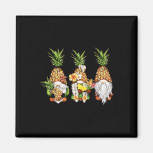 Aimant Gnomes Ananas Plages Été Aloha Hawaï Hawaïen