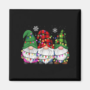 Aimant Gnomes Famille Pjs Hommes Femmes Drôle Noël Ho